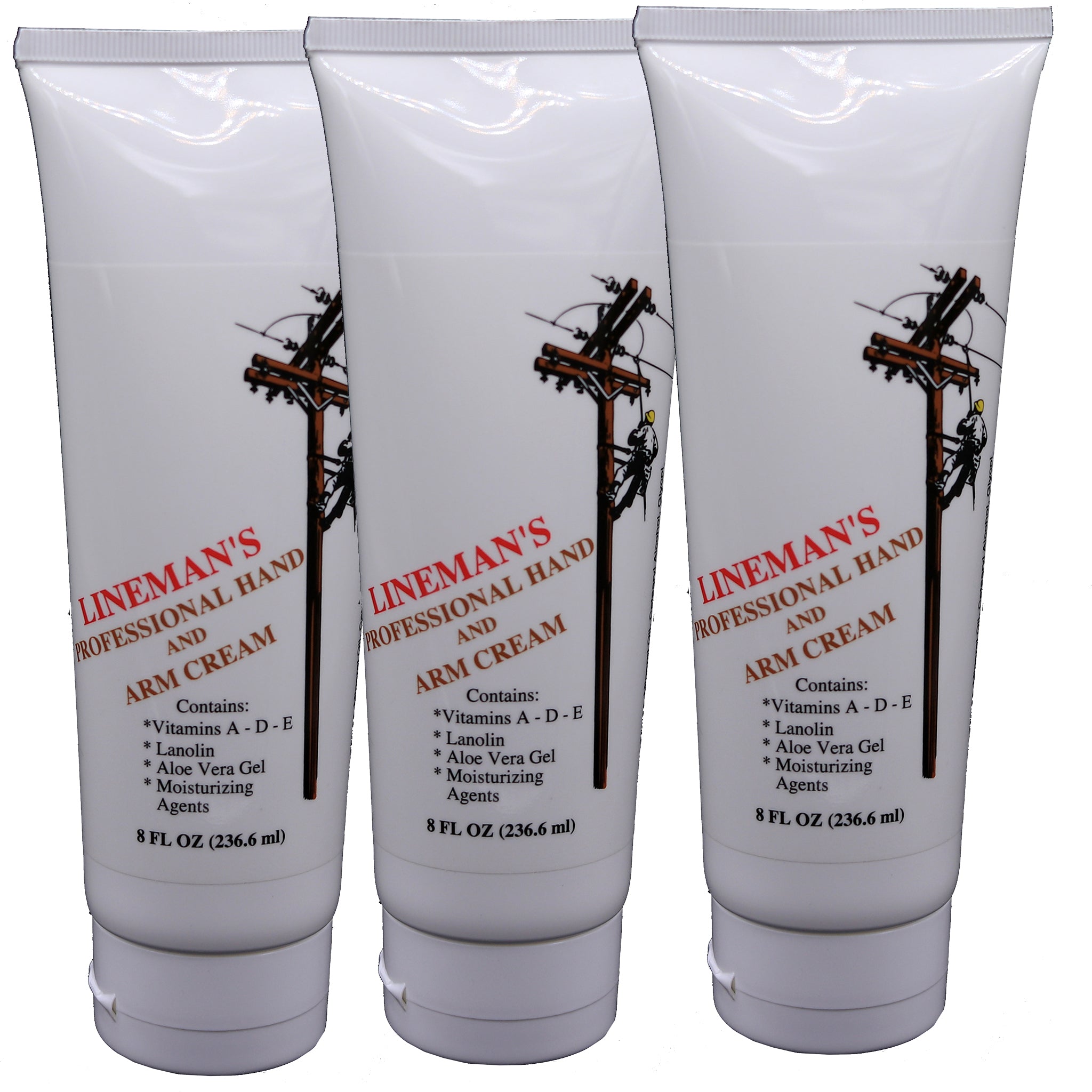Linemans Professional Hand & Arm Cream 3 pack special
