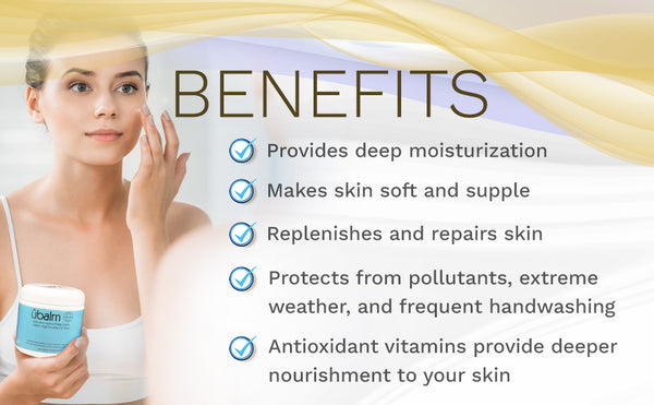 ubalm Blue – Floral Scent Lanolin Balm