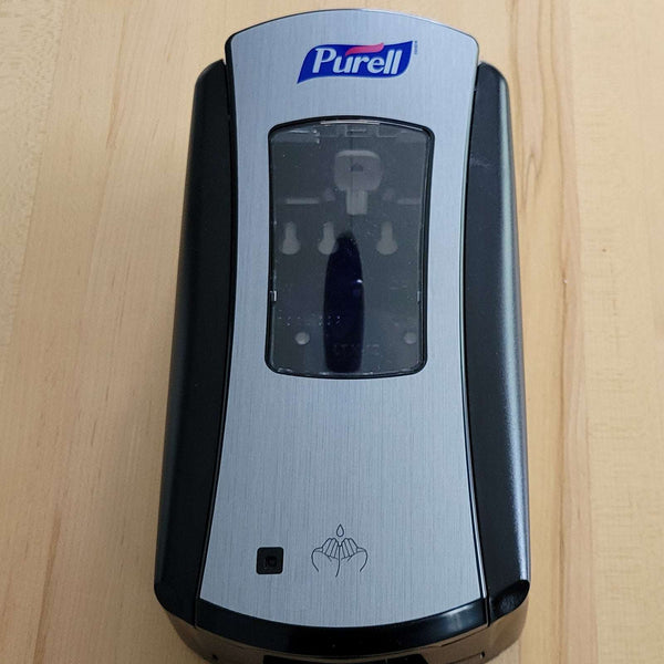 PURELL LTX-12 Touch-Free Dispenser – Chrome/Black (1928-04) – Wall Mount