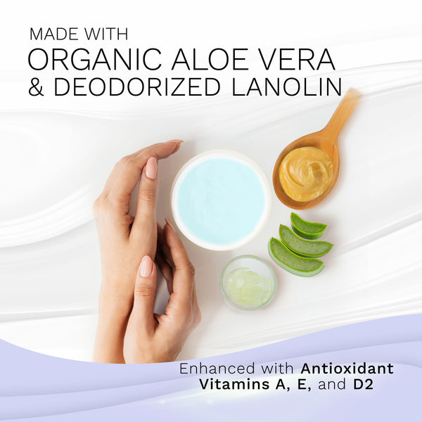 ubalm Blue - Salon Formula Aloe Vera Replenishing Night Cream With Light Floral Fragrance (16 fl oz)