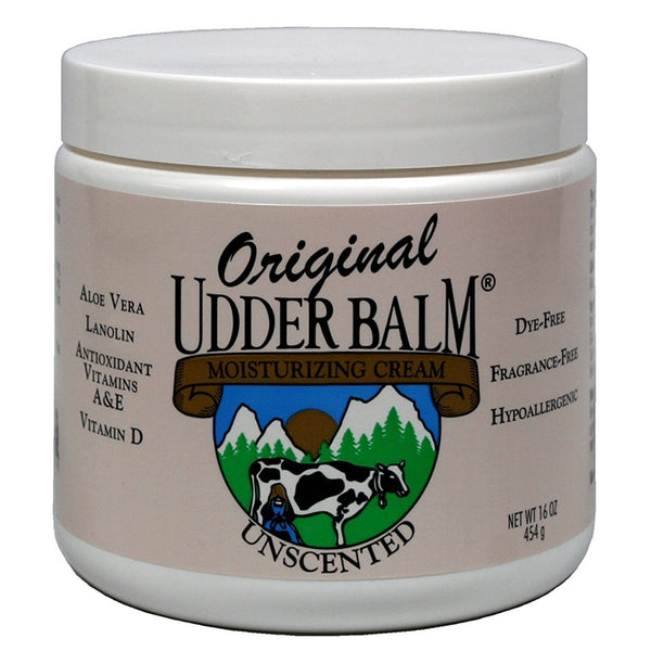 Unscented Original Udder Balm 16oz jar