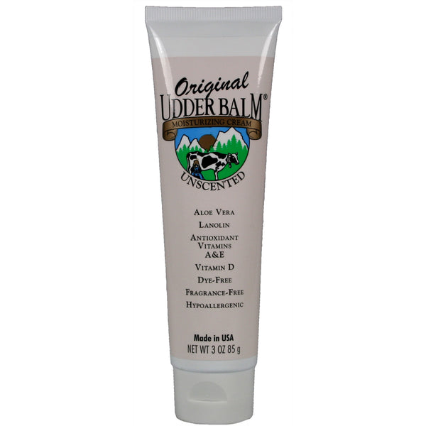 Unscented Original Udder Balm 3oz tube