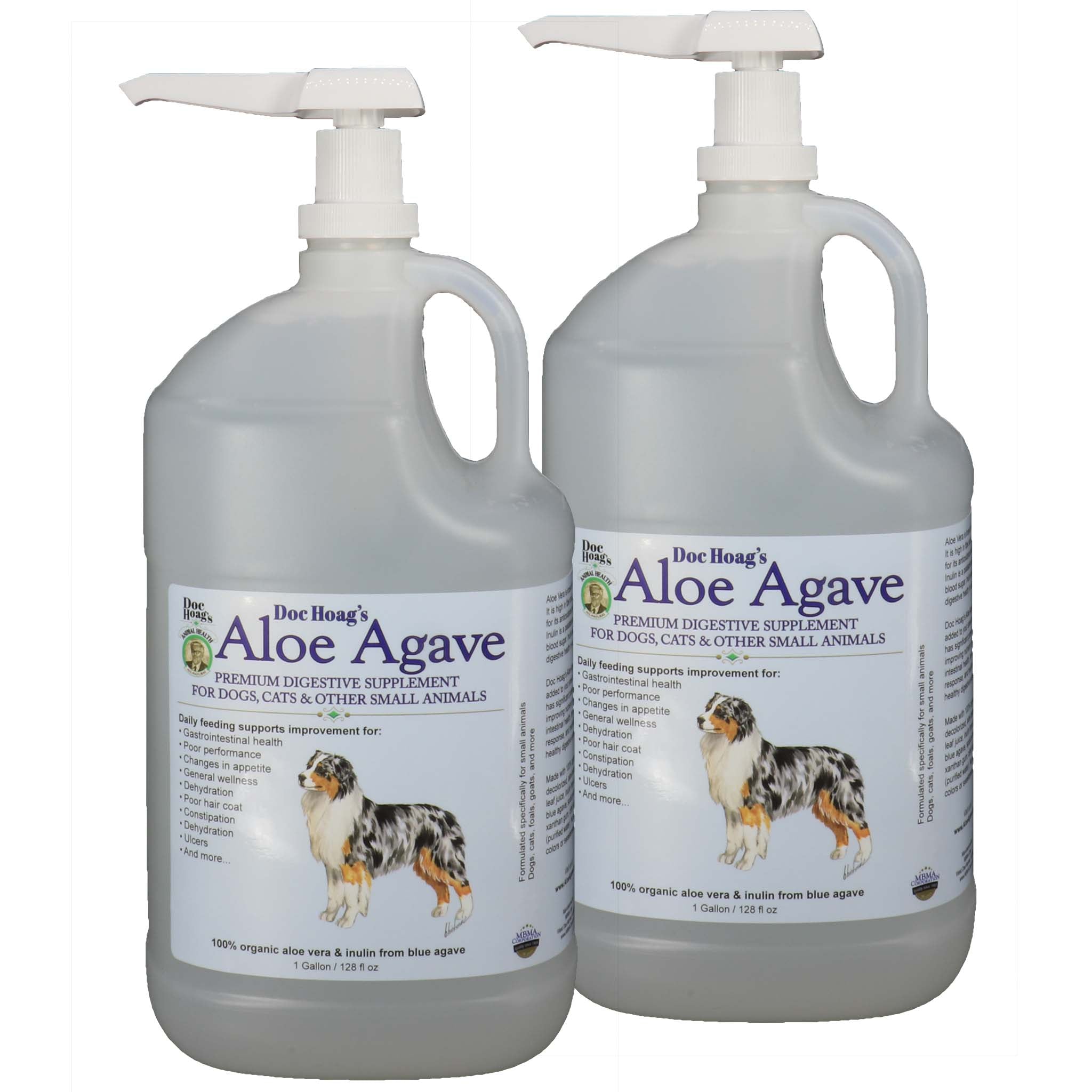 Doc Hoag's Aloe Agave Digestive Supplement for Dogs & Small Animals