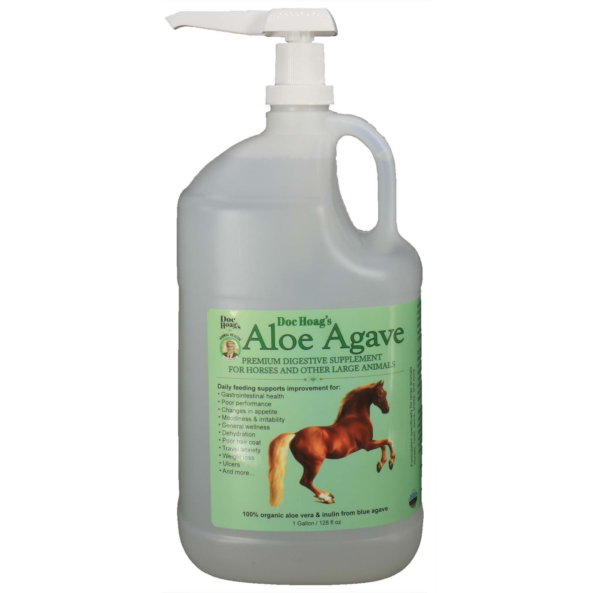 Aloe-Agave supplement for horses and other large animals - OriginalUdderBalm.com