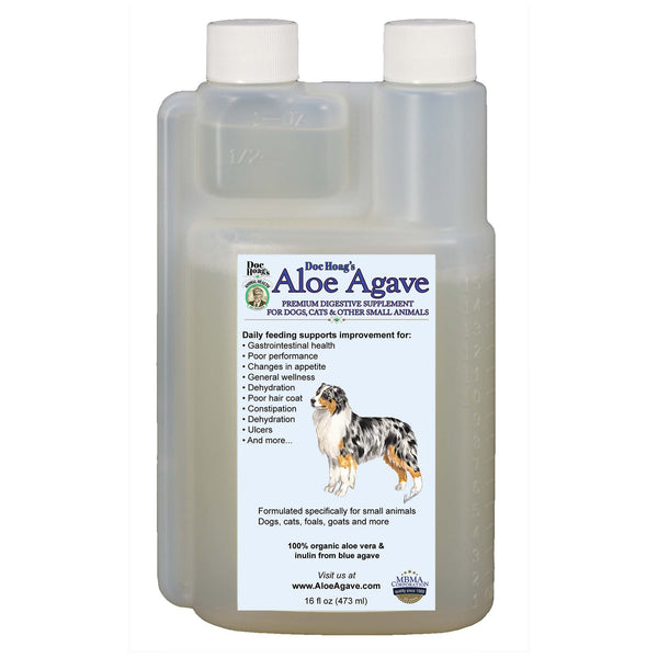 Aloe Agave supplement for dogs and other small animals and companion pets - OriginalUdderBalm.com